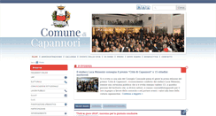 Desktop Screenshot of comune.capannori.lu.it